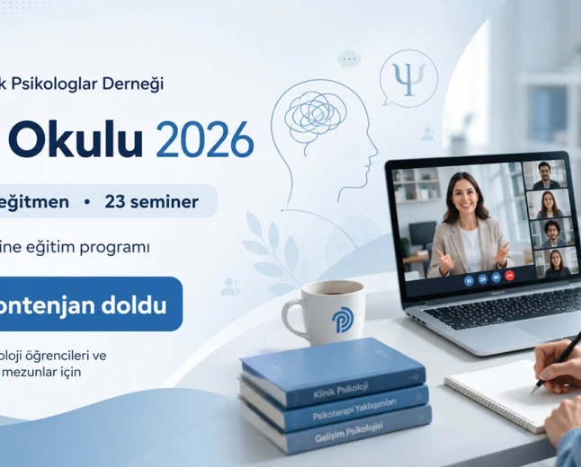Türk Psikologlar Derneği Yaz Okulu kontenjanı yoğun ilgiyle doldu